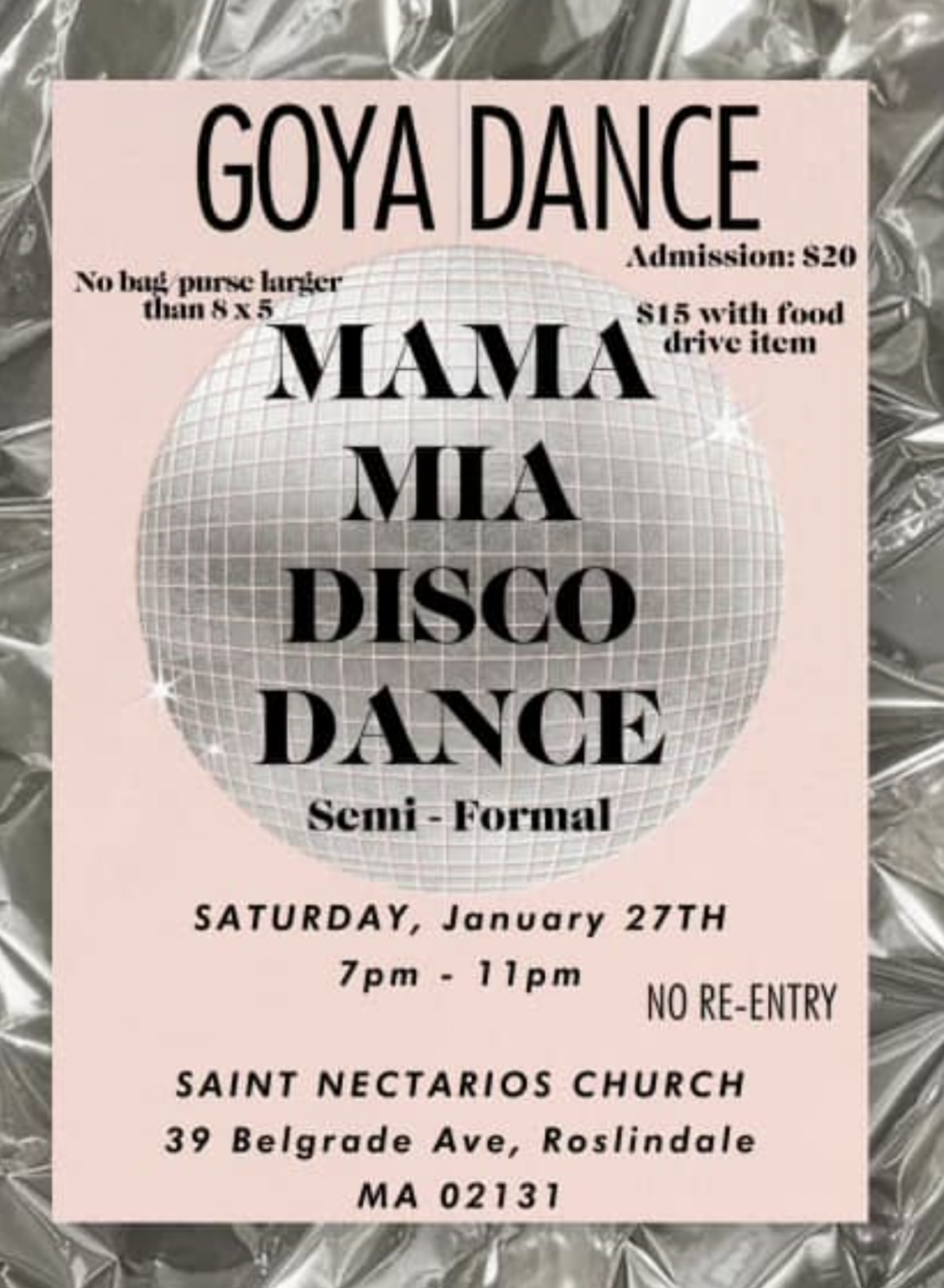 GOYA Dance at St. Nectarios Greek Church Roslindale MA